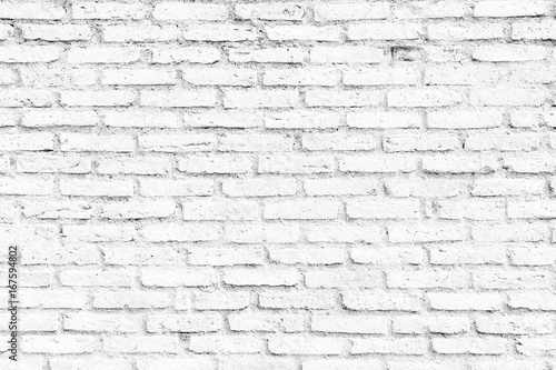 Old white brick wall Texture Design. Empty white brick Background for Presentations and Web Design. A Lot of Space for Text Composition art image, website, magazine or graphic for design.