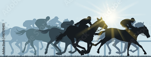 horse racing in hippodrome