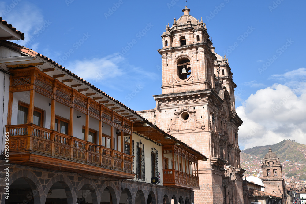 Eglise des Jésuites à Cusco au Pérou