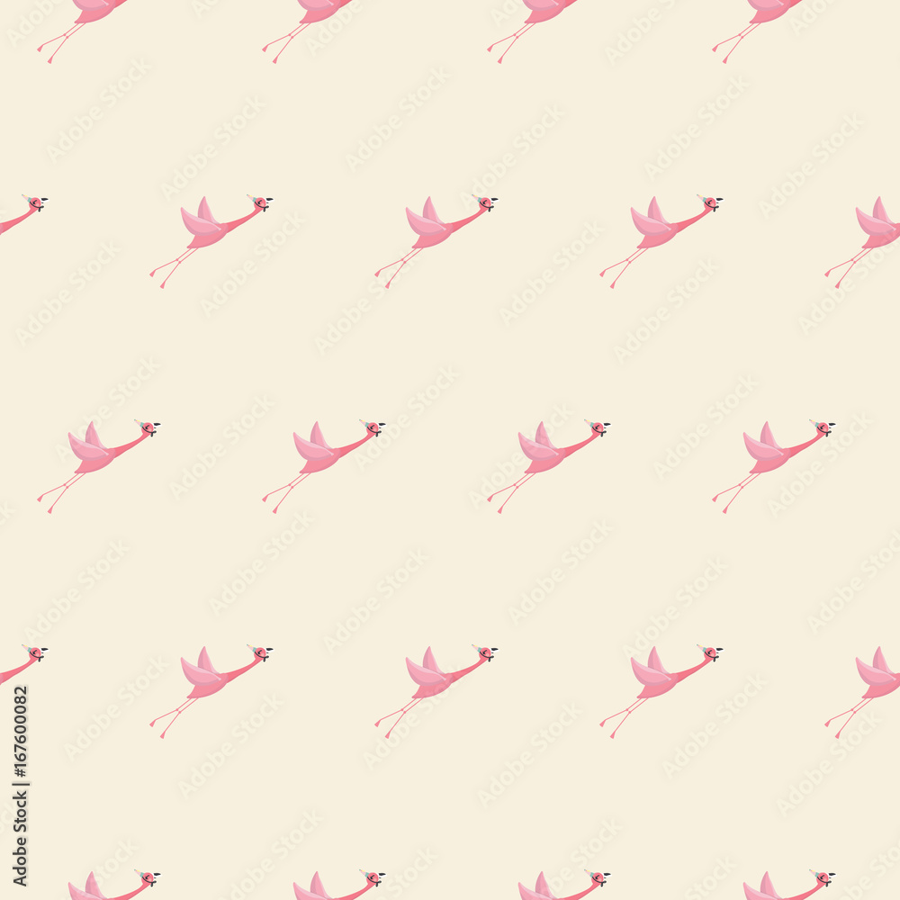 Flamingo seamless pattern.
Flamingo seamless pattern.