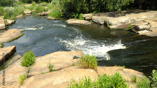 small, tempestuous river