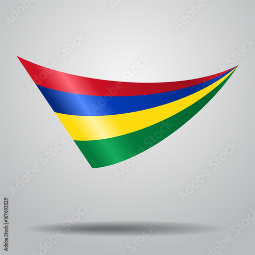 Mauritius flag background. Vector illustration. Free Download Mauritius flag background. Vector illustration. - GFXLoad