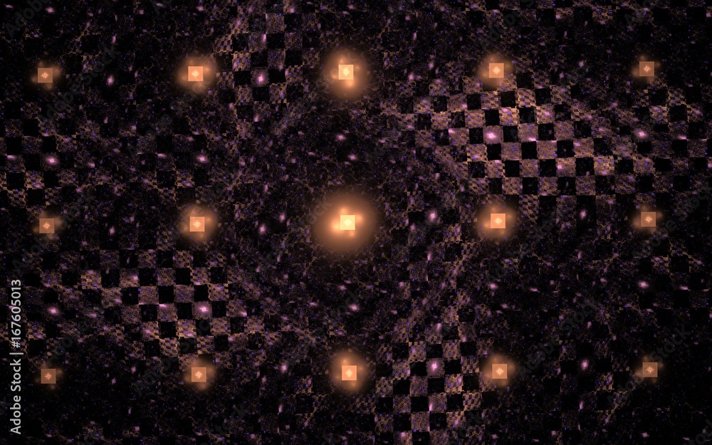 Digitally generated image made of colorful fractal Digitally generated image made of colorful fractal