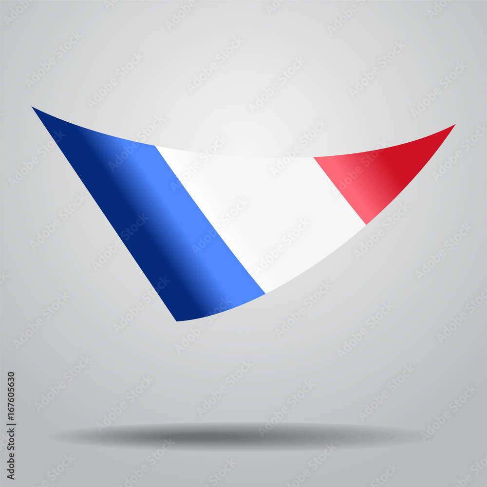 French flag background. Vector illustration. French flag background. Vector illustration.