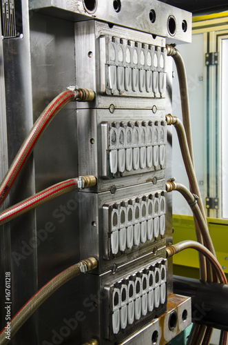 plastic cover of the juice production