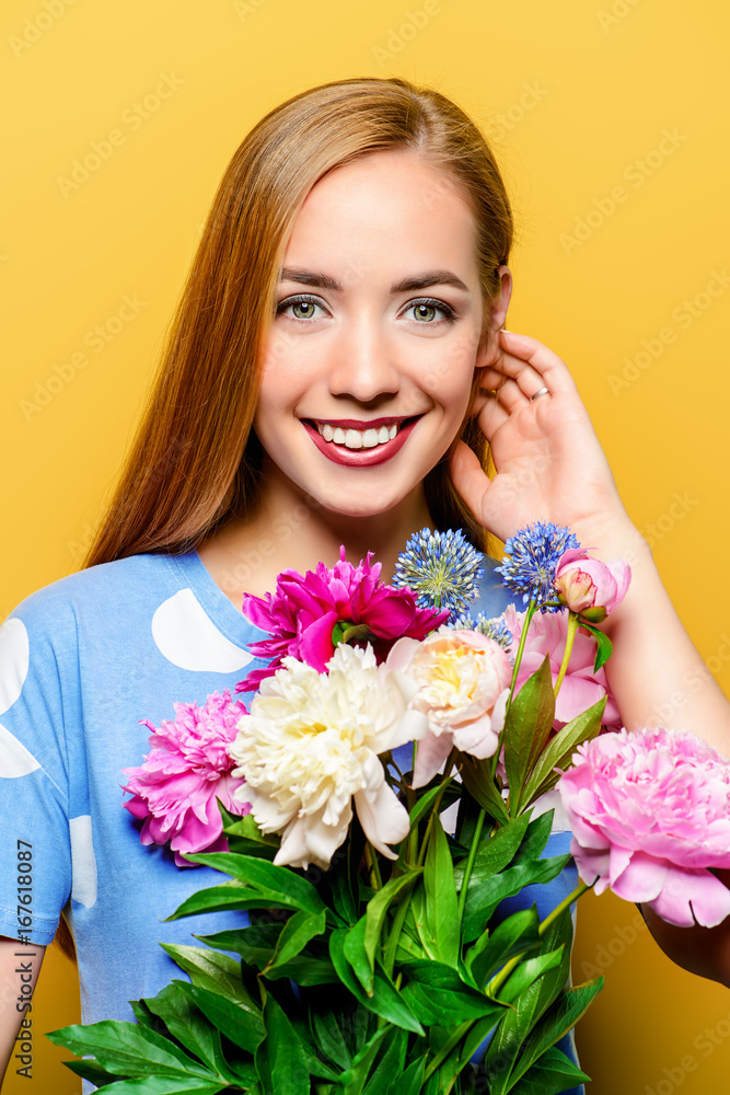 bouquet of summer flowers