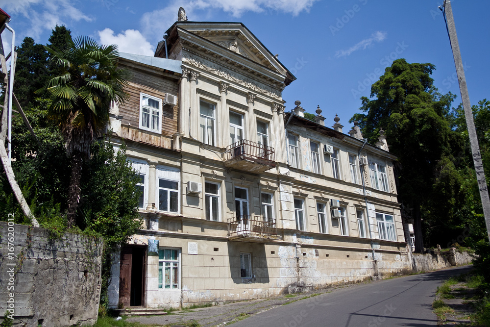 The old mansion in Sukhumi