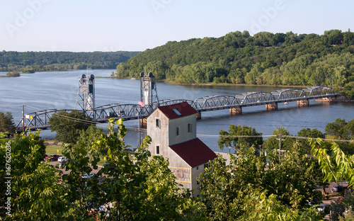 Looking Down Over the St. Croix River