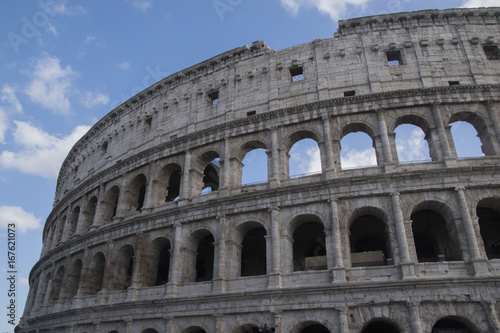 colosseo dal basso , italia , anfiteatro flavio 