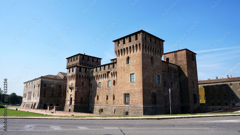 The medieval St George Castle in Mantua (Mantova), Italy