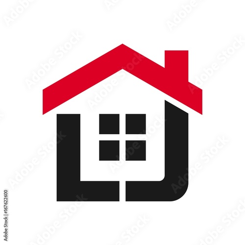 letter L and J vector logo