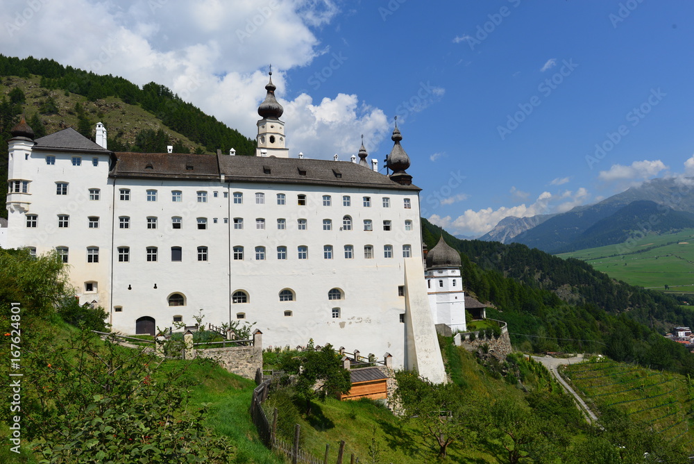 Abtei Marienberg Benediktinerkloster in Vinschgau Südtirol, Italien 