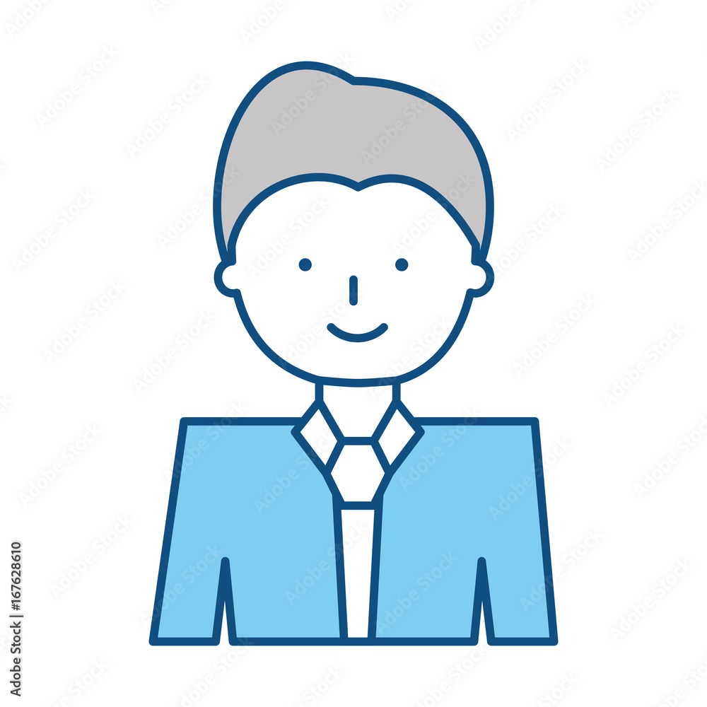 Man cartoon profile