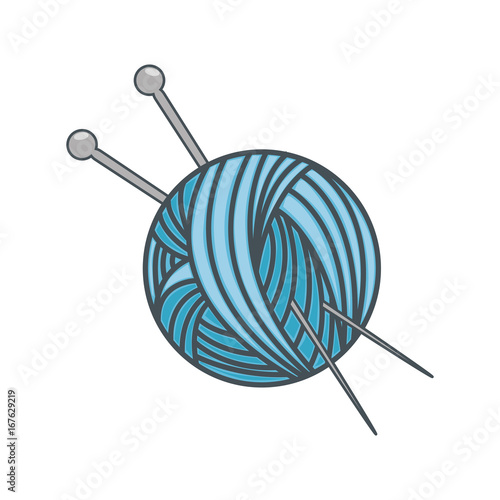 Needle and wool