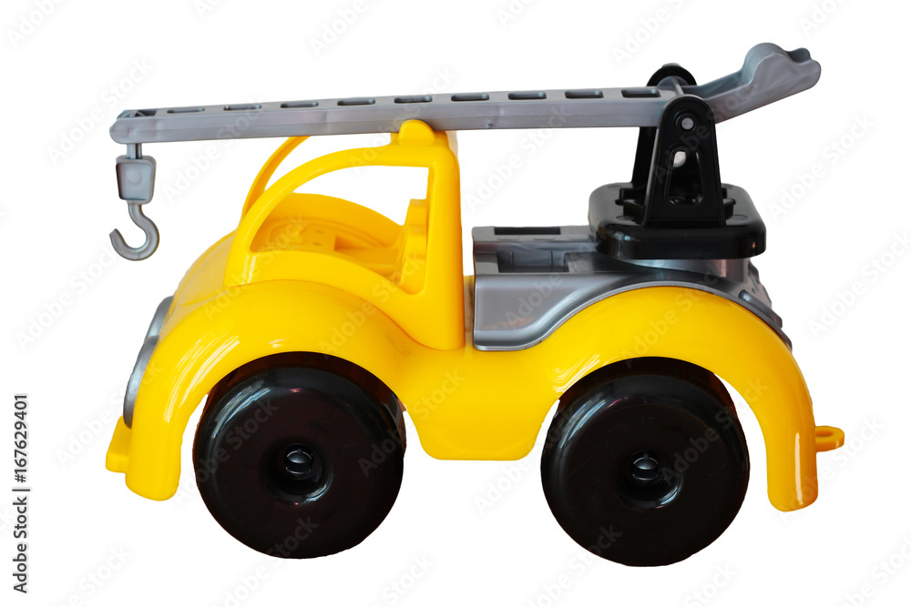Bright toy isolated on white background Bright toy isolated on white background