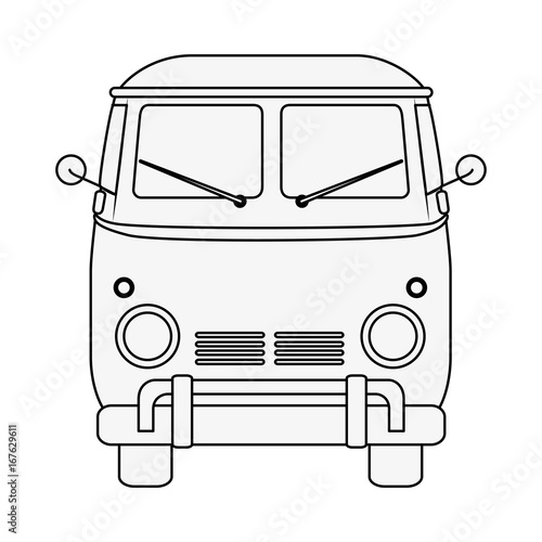 hippie van icon