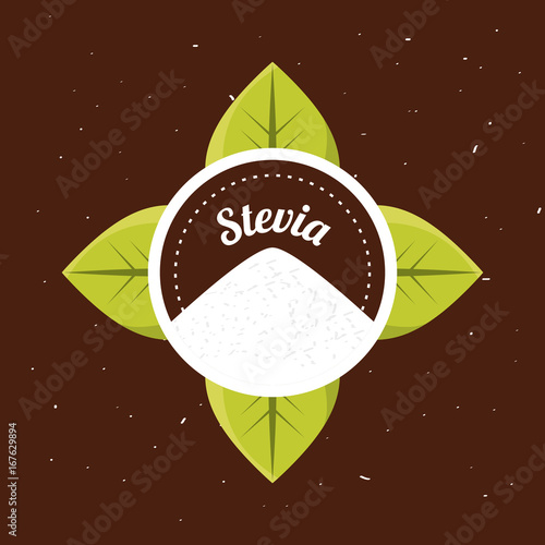 stevia natural sweetener organic label
