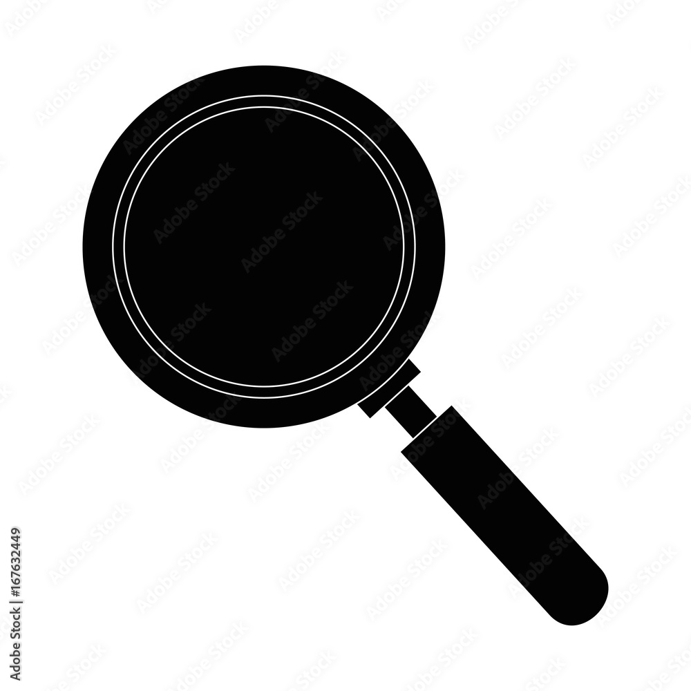 Magnifying glass symbol Magnifying glass symbol