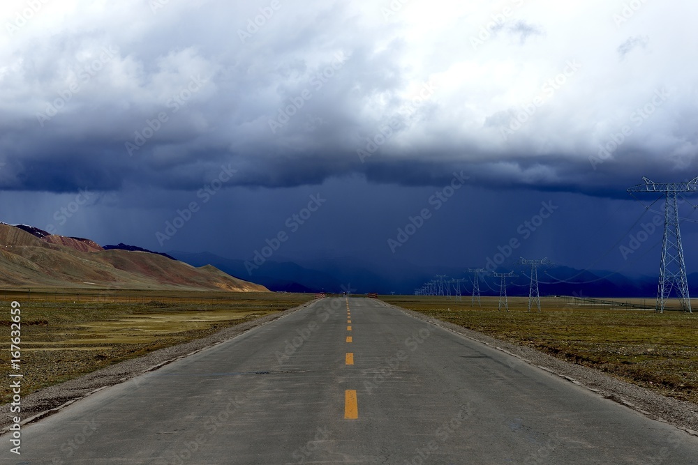 Fototapeta premium road to heaven