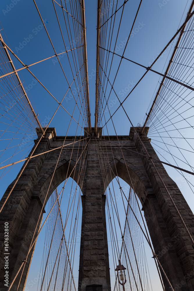 Obraz premium ニューヨーク・ブルックリン橋