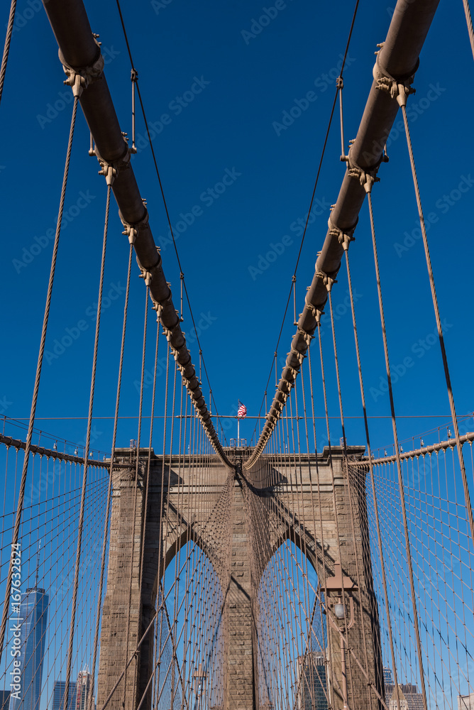 Fototapeta premium ニューヨーク・ブルックリン橋