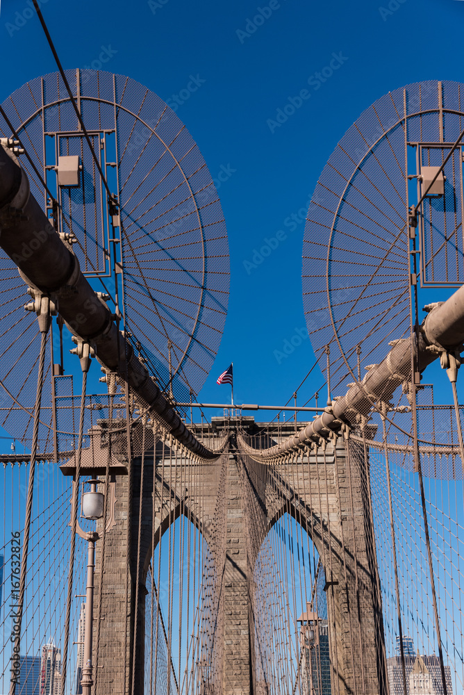 Obraz premium ニューヨーク・ブルックリン橋