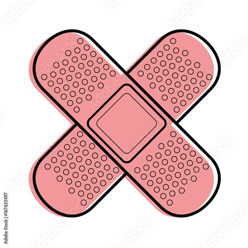 Band aid isolated