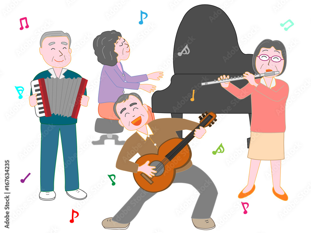 custom made wallpaper toronto digital高齢者のコンサート