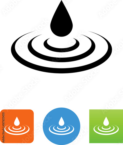 Ripple Icon - Illustration