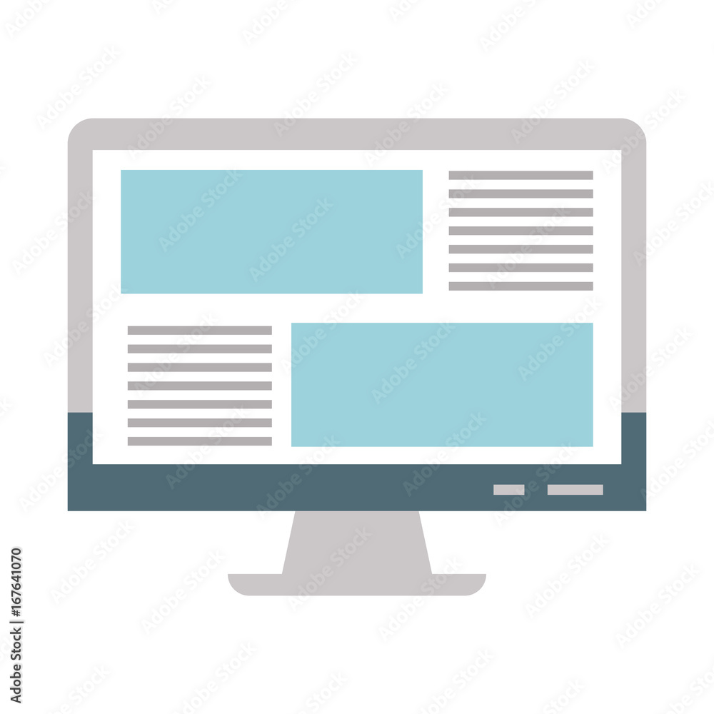 computer monitor icon image vector illustration design computer monitor icon image vector illustration design