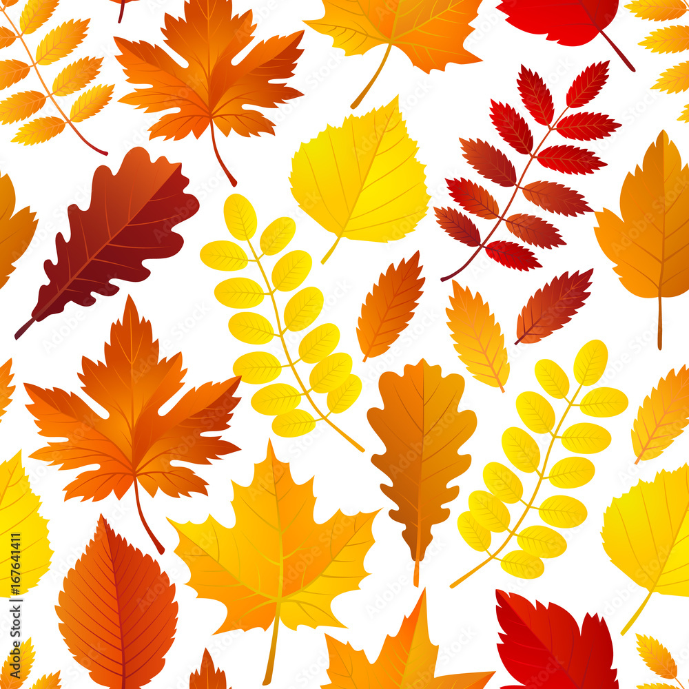 Autumnal seamless pattern Autumnal seamless pattern