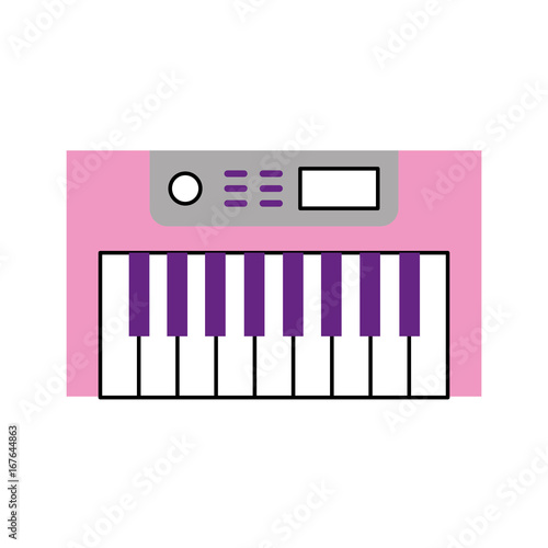 Synth console isolated icon vector illustration design
