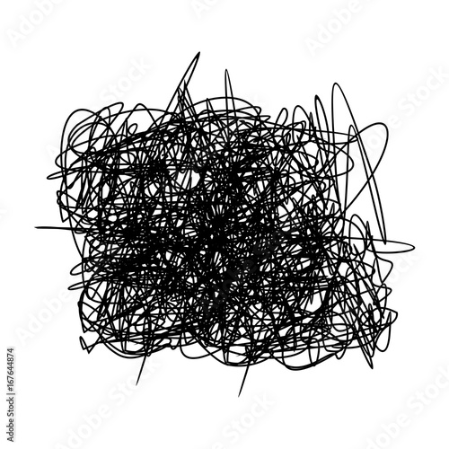 sketching line logo vector.