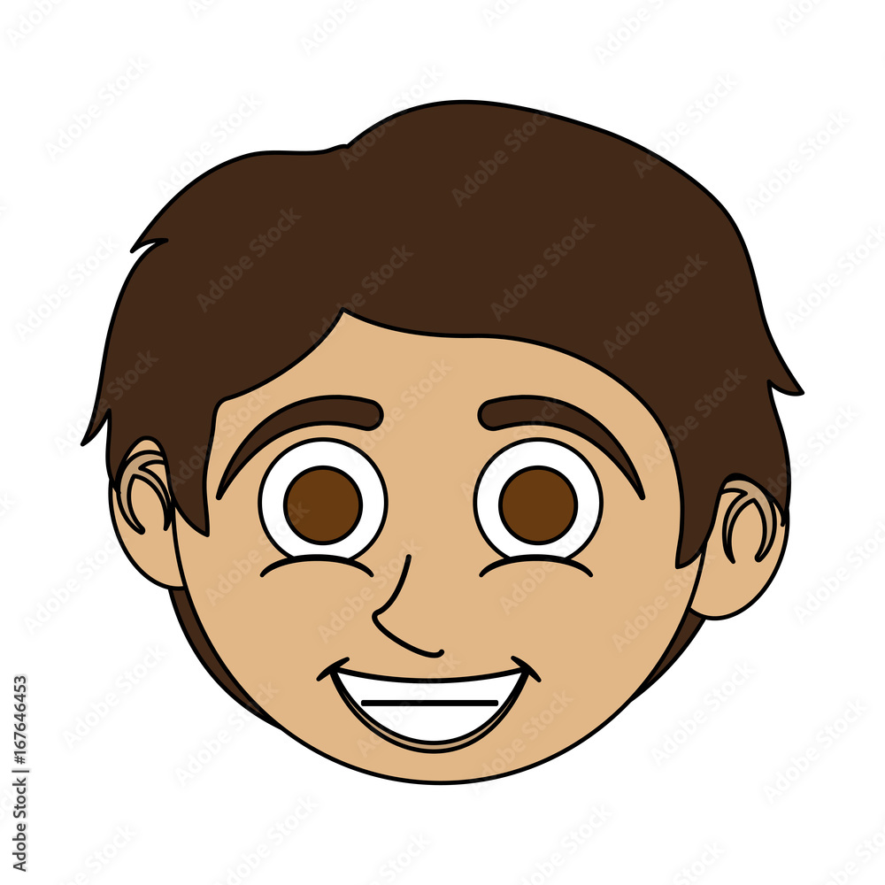 tan skin boy happy child icon image vector illustration design tan skin boy happy child icon image vector illustration design