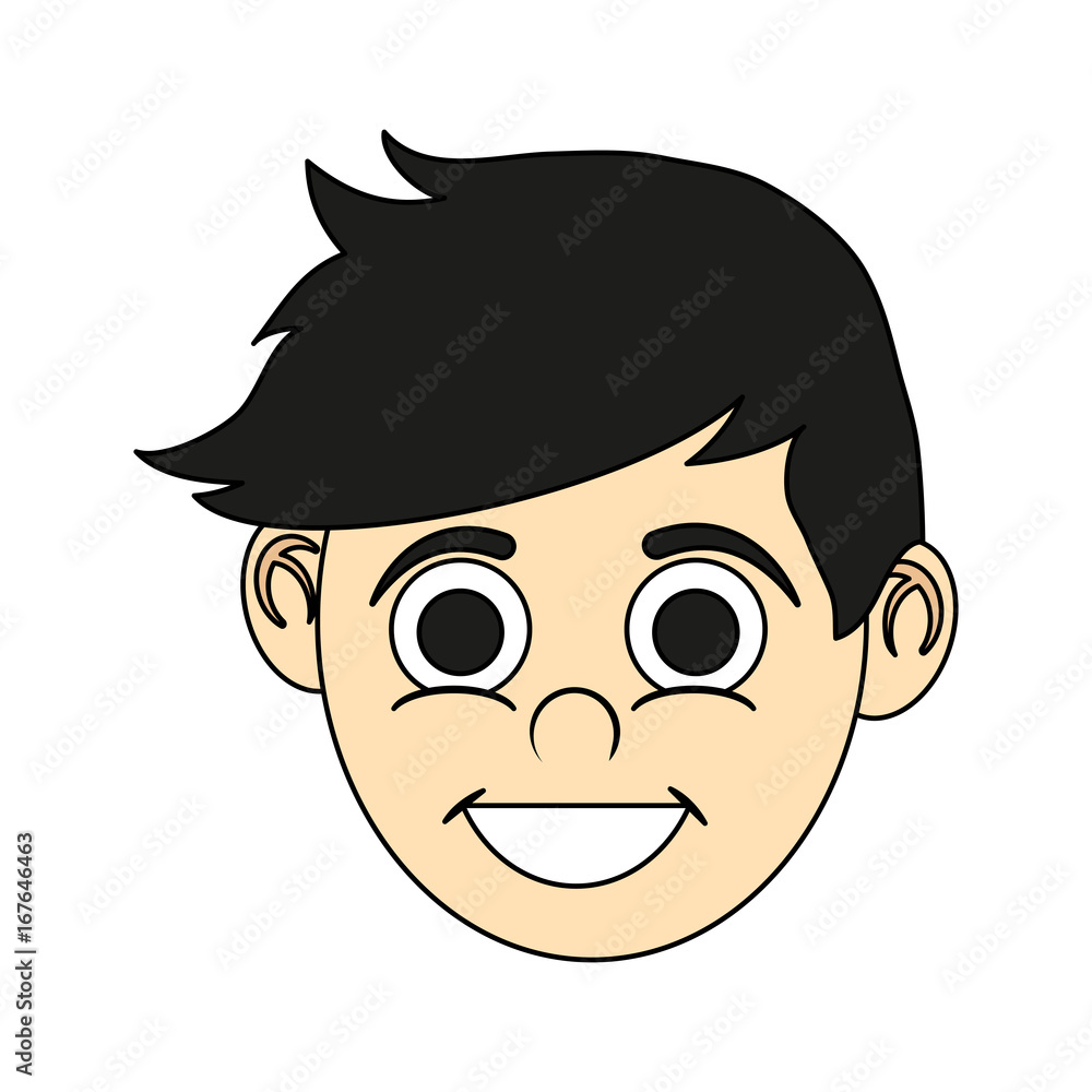 boy happy child icon image vector illustration design boy happy child icon image vector illustration design