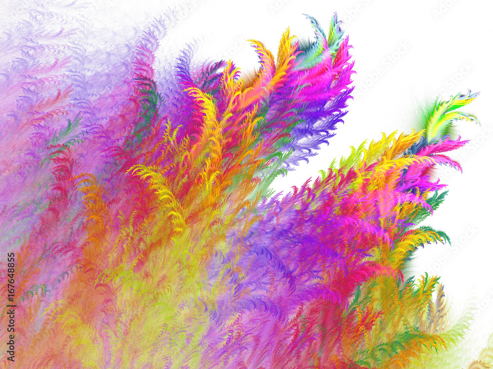 Abstract fractal background 3D rendering Abstract fractal background 3D rendering