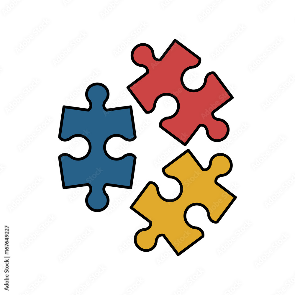 puzzle pieces icon image vector illustration design puzzle pieces icon image vector illustration design
