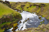Skogarfoss,majestic waterfall,south of Iceland.