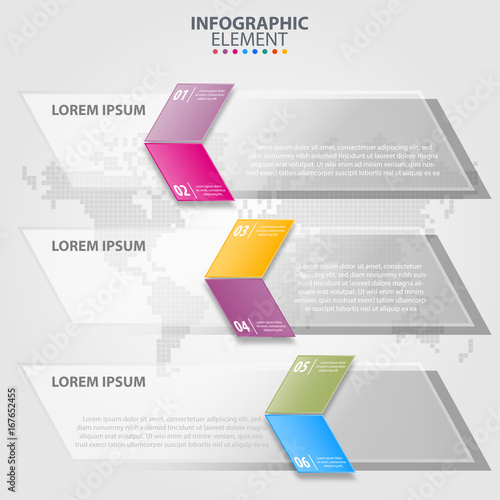 Business Infographics transparancy design elements illustration