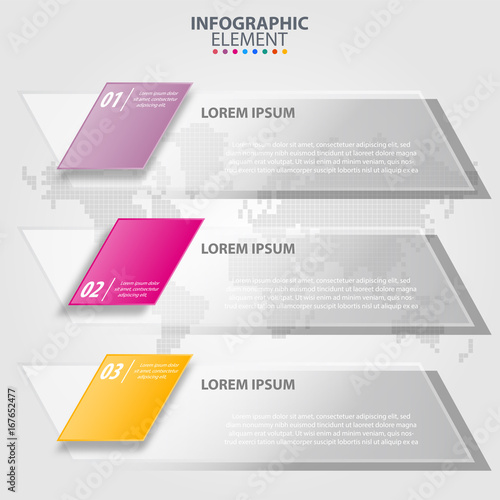Business Infographics transparancy design elements illustration