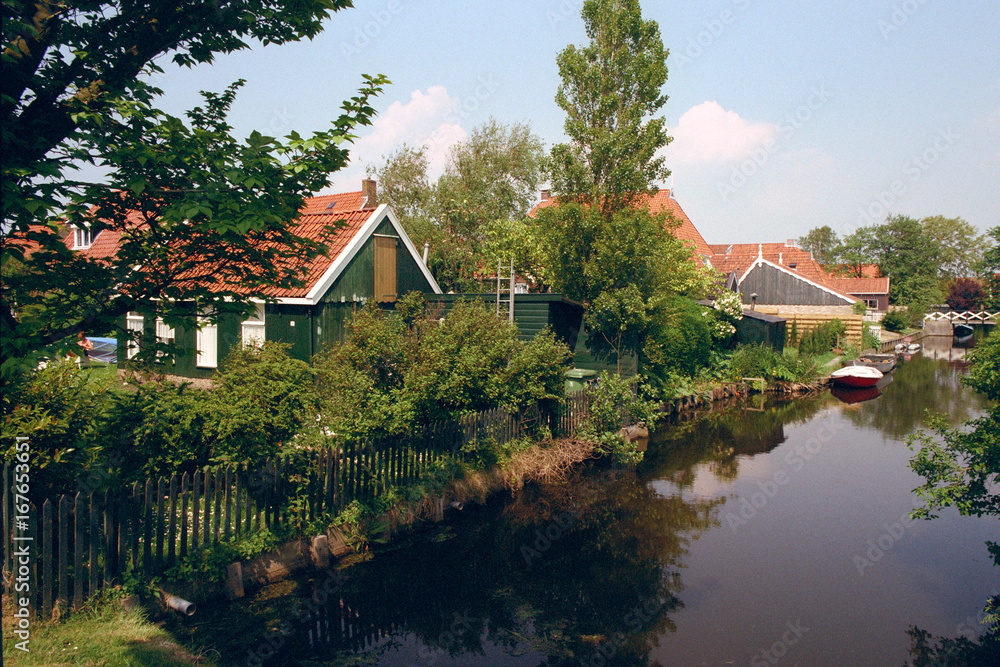 Obraz premium The Frisian City of Hindeloopen