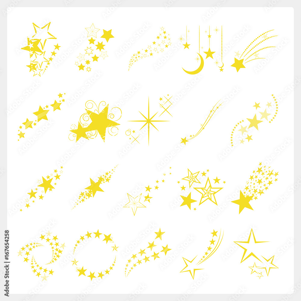 星 記号 マーク アイコン Stock ベクター Adobe Stock