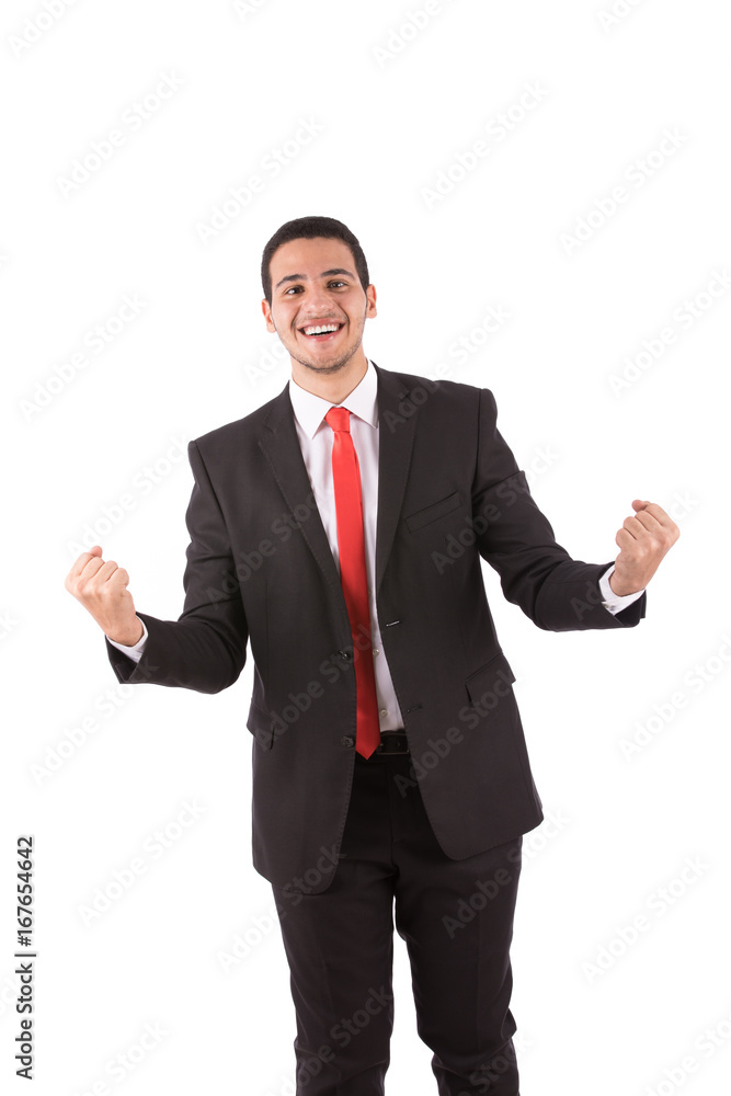 Smiling young businessman Smiling young businessman