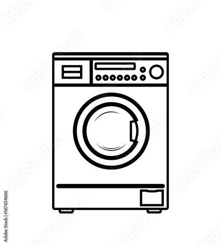 Washing machine icon