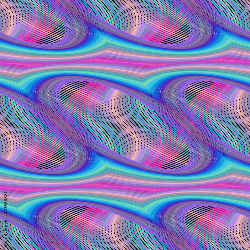 Fototapeta premium Seamless abstract colorful pattern background