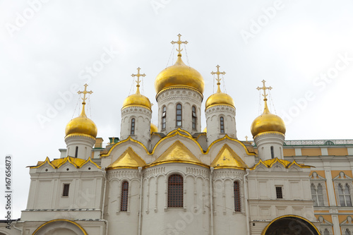 Cathedral of Annunciation in Kremlin, Moscow,Russia.