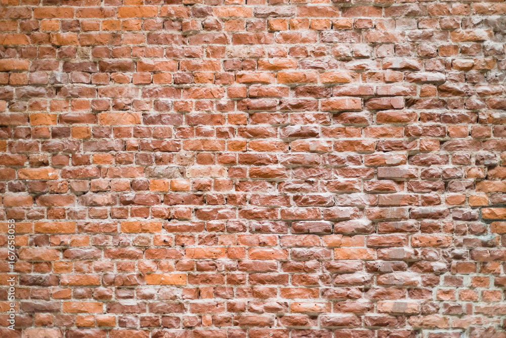 Naklejka premium Brickwall brick wall grunge vintage pattern texture
