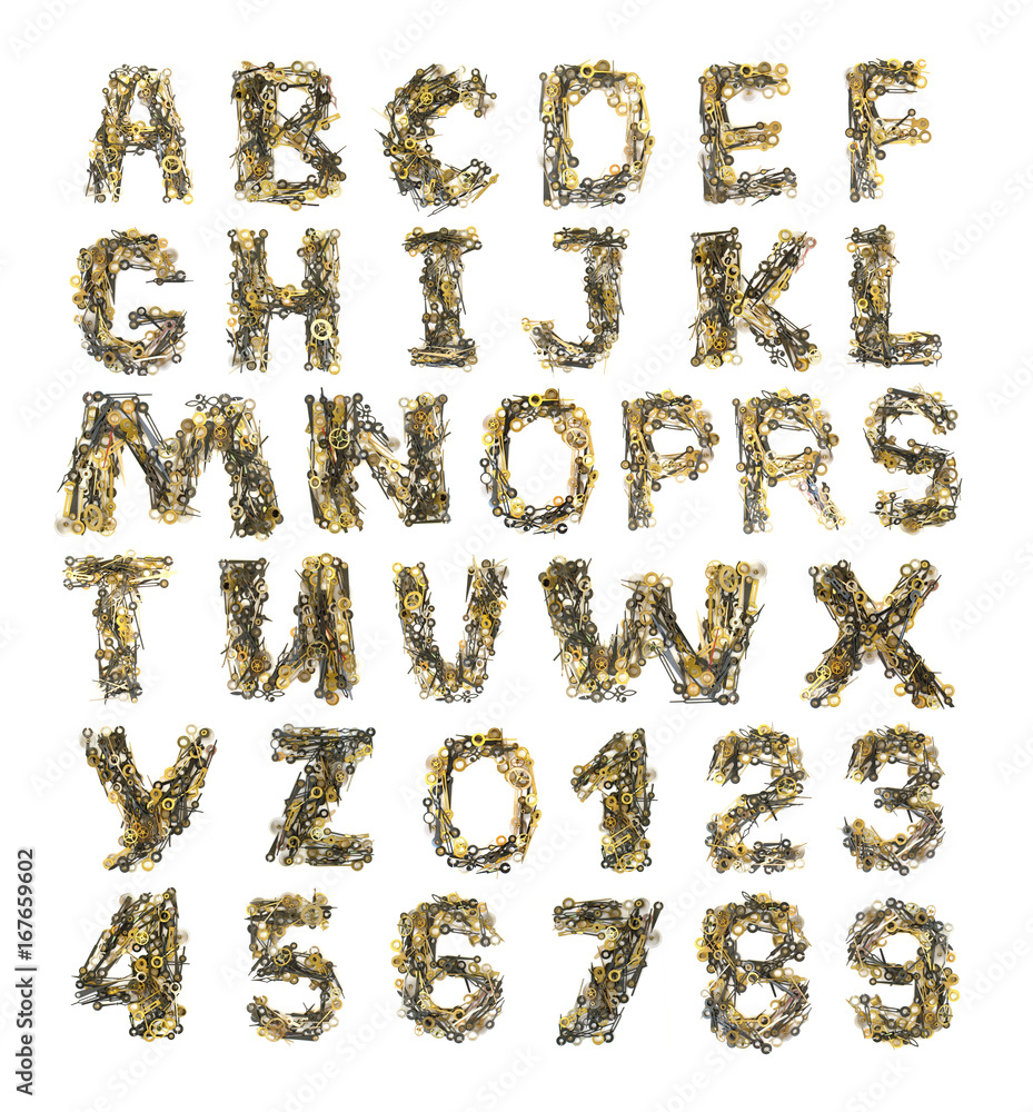 arrows clock alphabet arrows clock alphabet