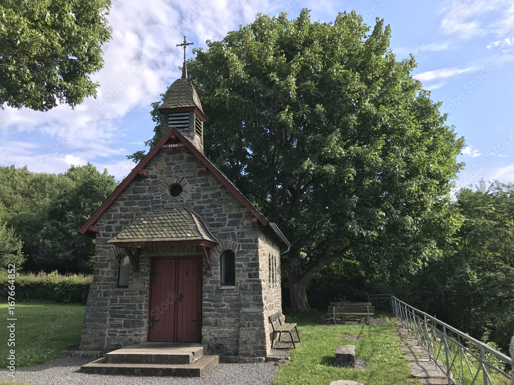 Little church at a hill Little church at a hill
