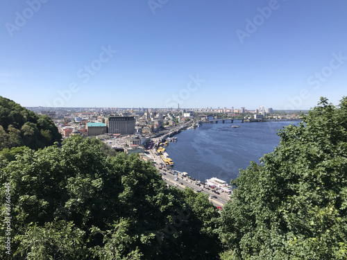 City view from Kiev